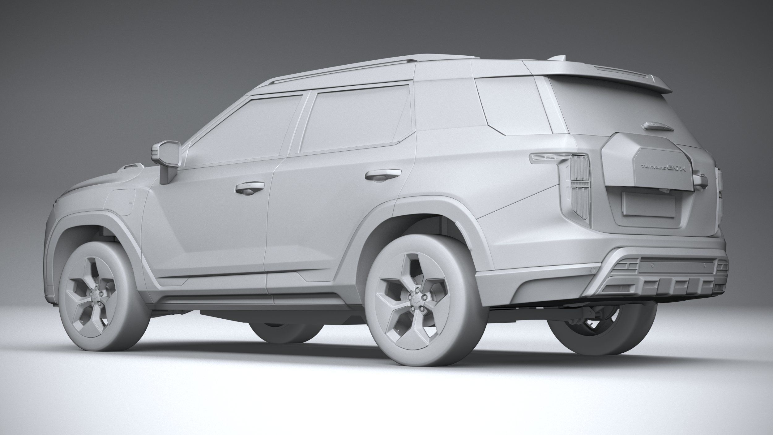 Ssangyong Torres EVX 2025 3D model_21
