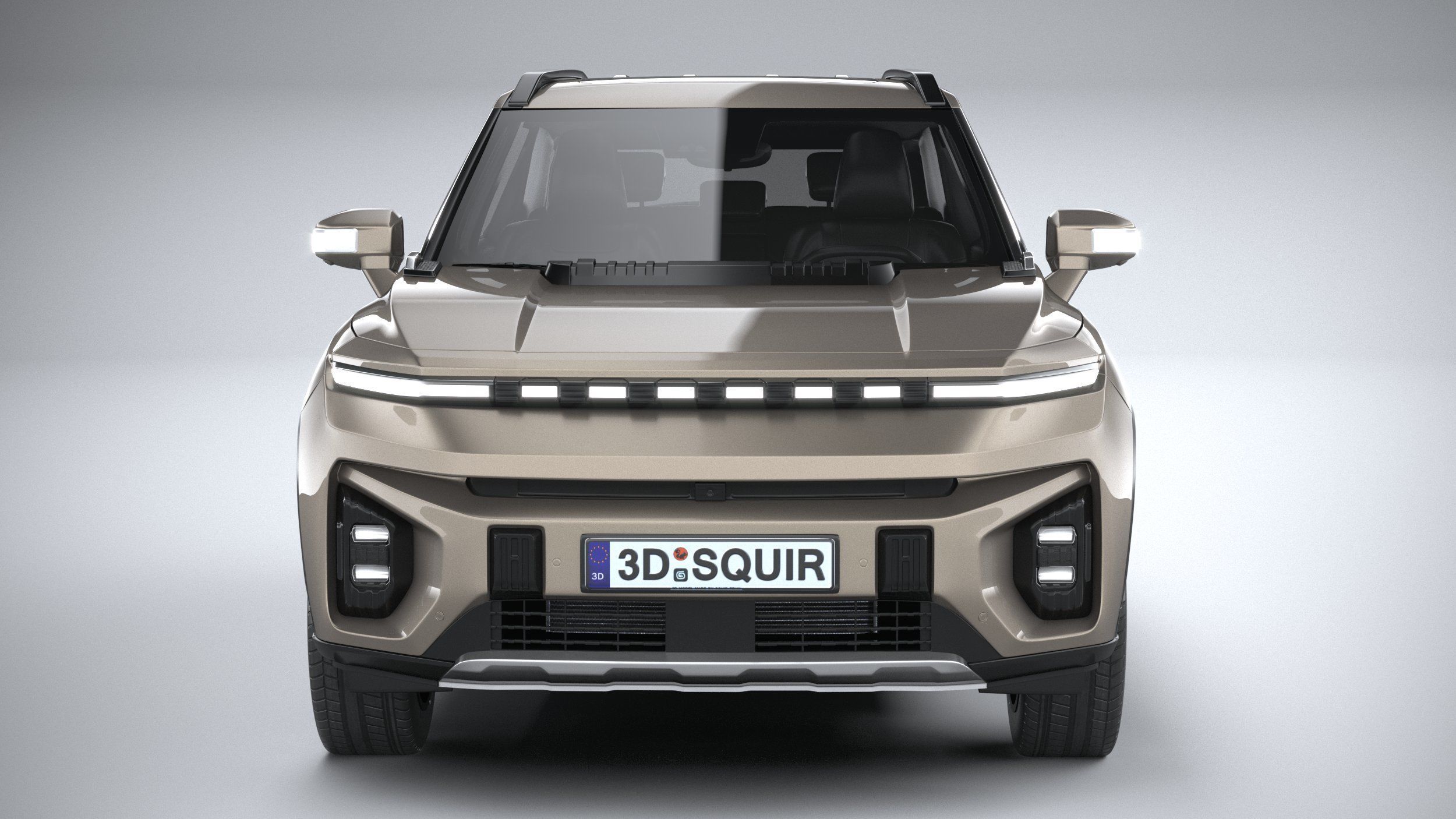 Ssangyong Torres EVX 2025 3D model_13