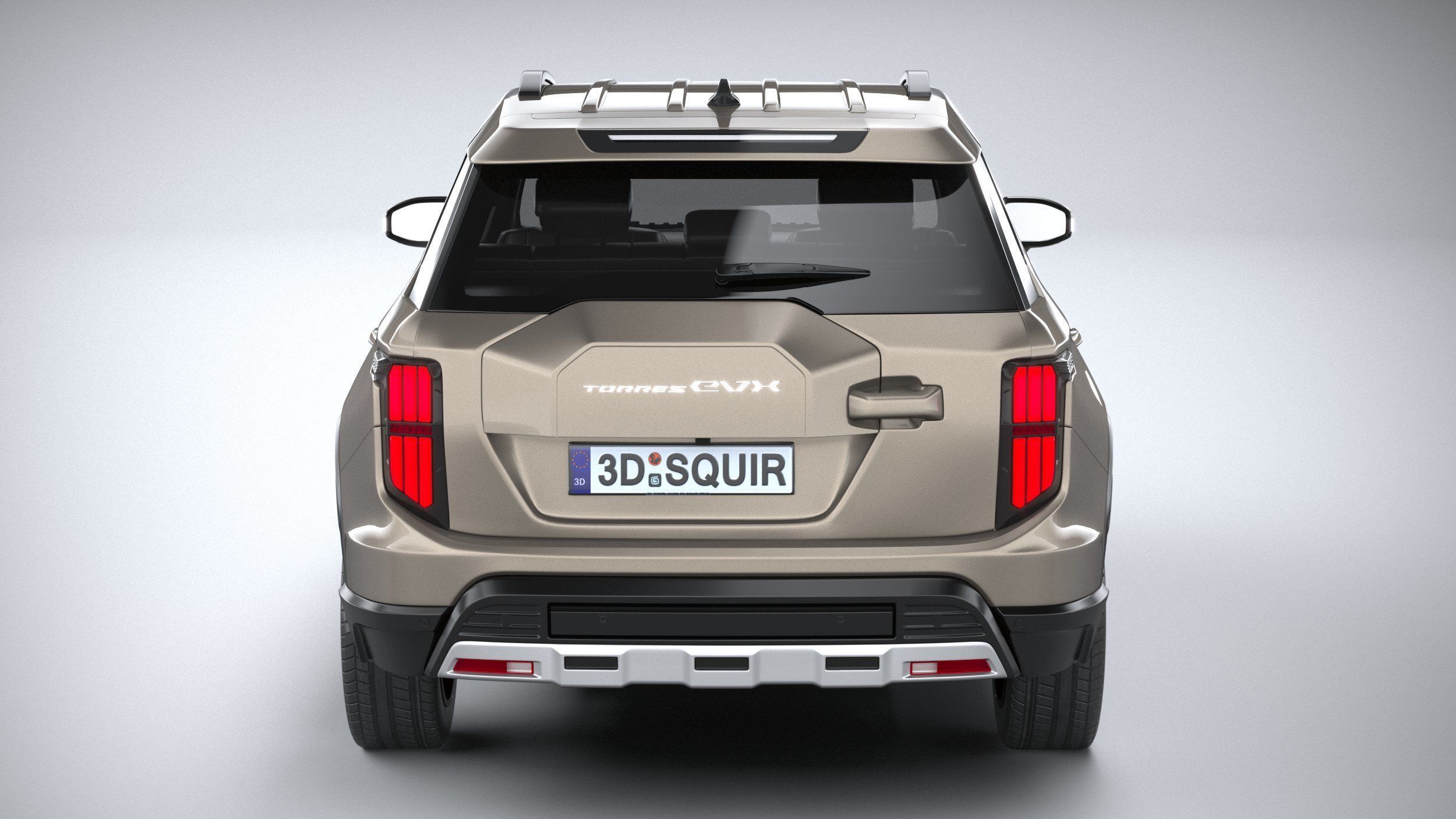 Ssangyong Torres EVX 2025 3D model_4