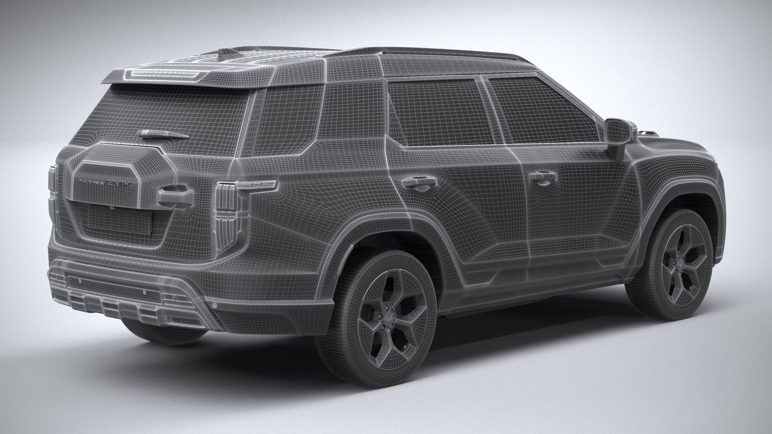 Ssangyong Torres EVX 2025 3D model_27