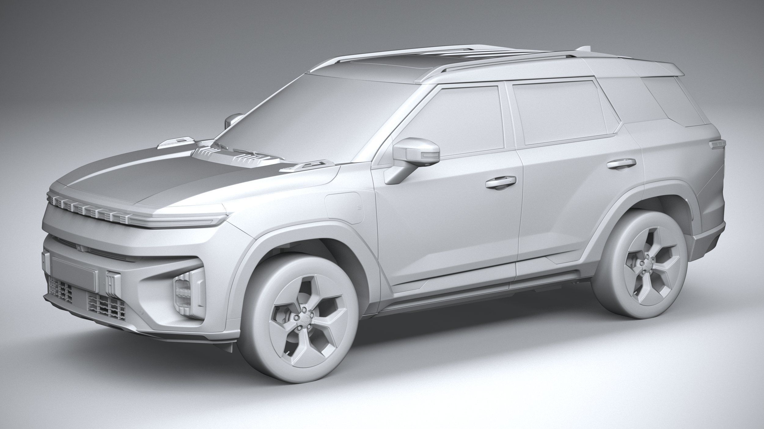 Ssangyong Torres EVX 2025 3D model_19
