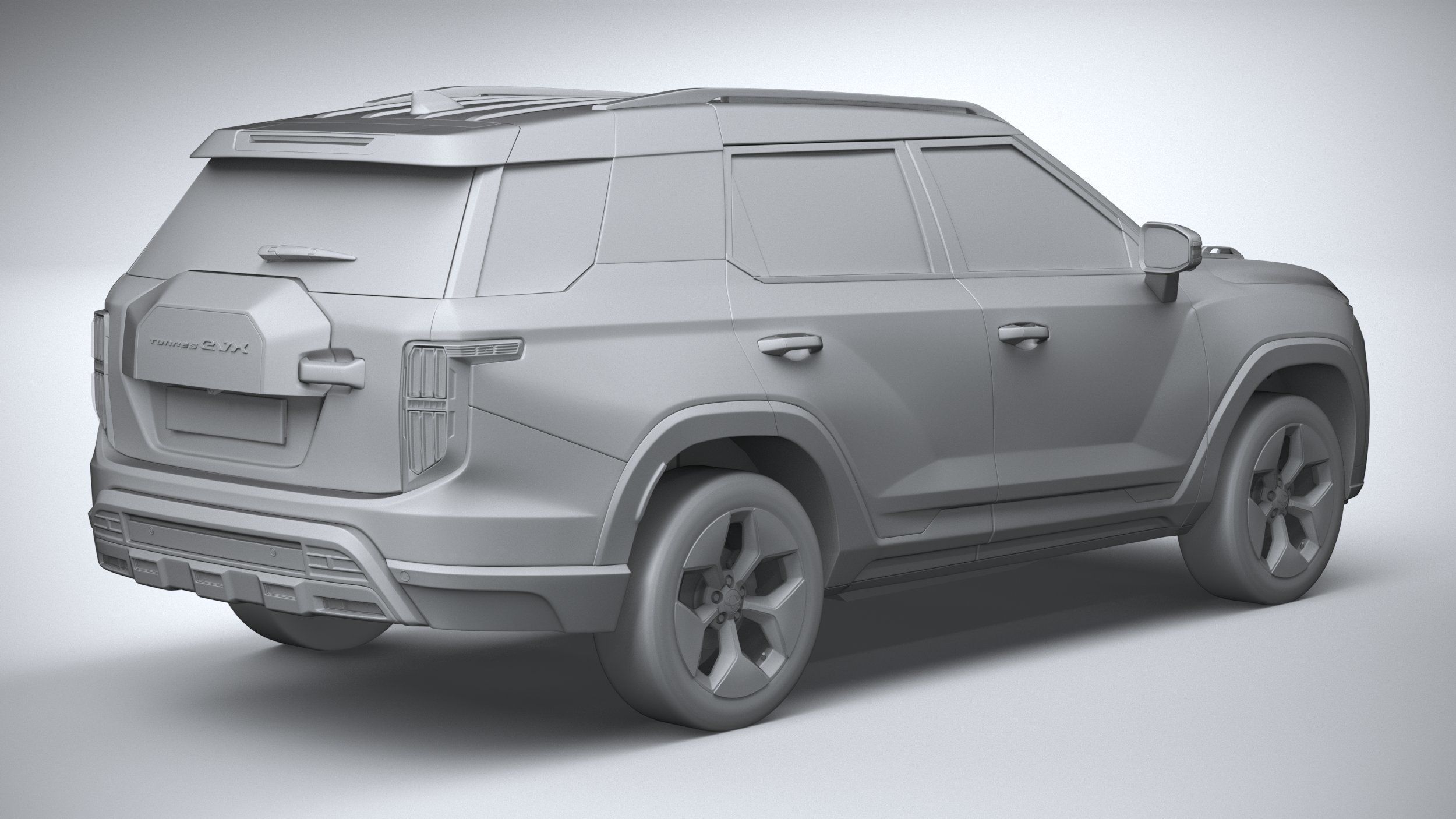 Ssangyong Torres EVX 2025 3D model_25
