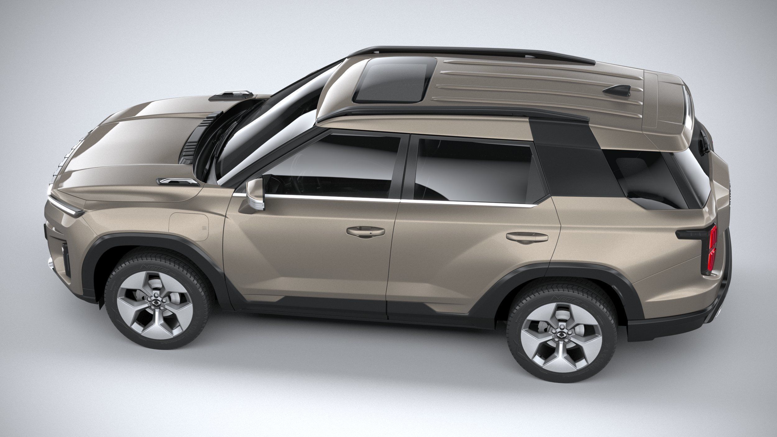 Ssangyong Torres EVX 2025 3D model_9