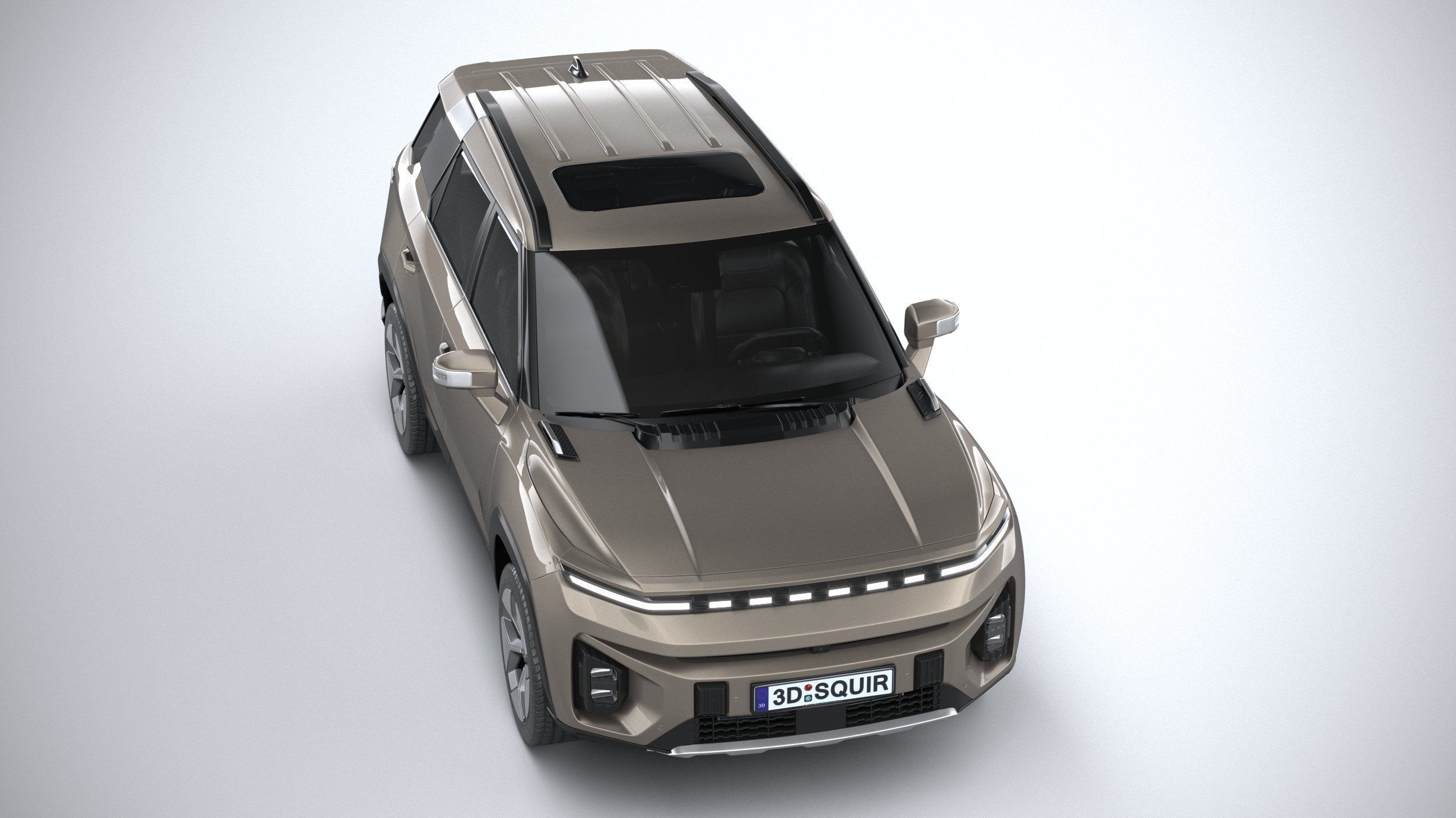 Ssangyong Torres EVX 2025 3D model_12