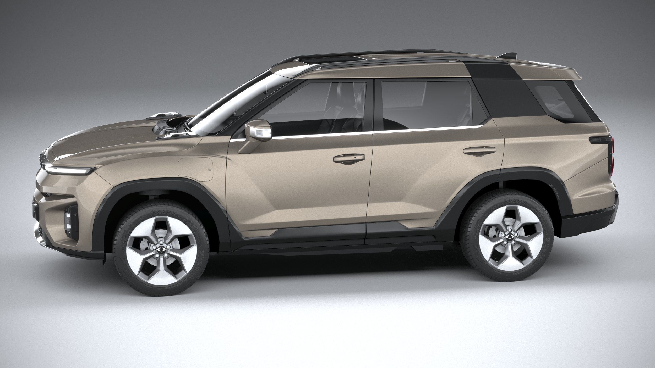 Ssangyong Torres EVX 2025 3D model_8
