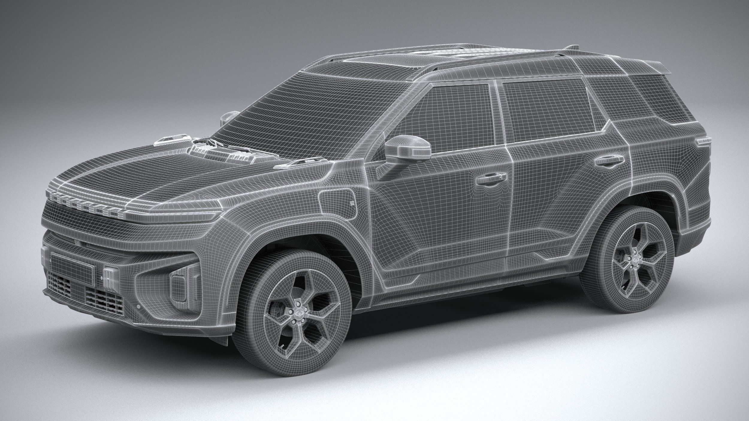 Ssangyong Torres EVX 2025 3D model_26