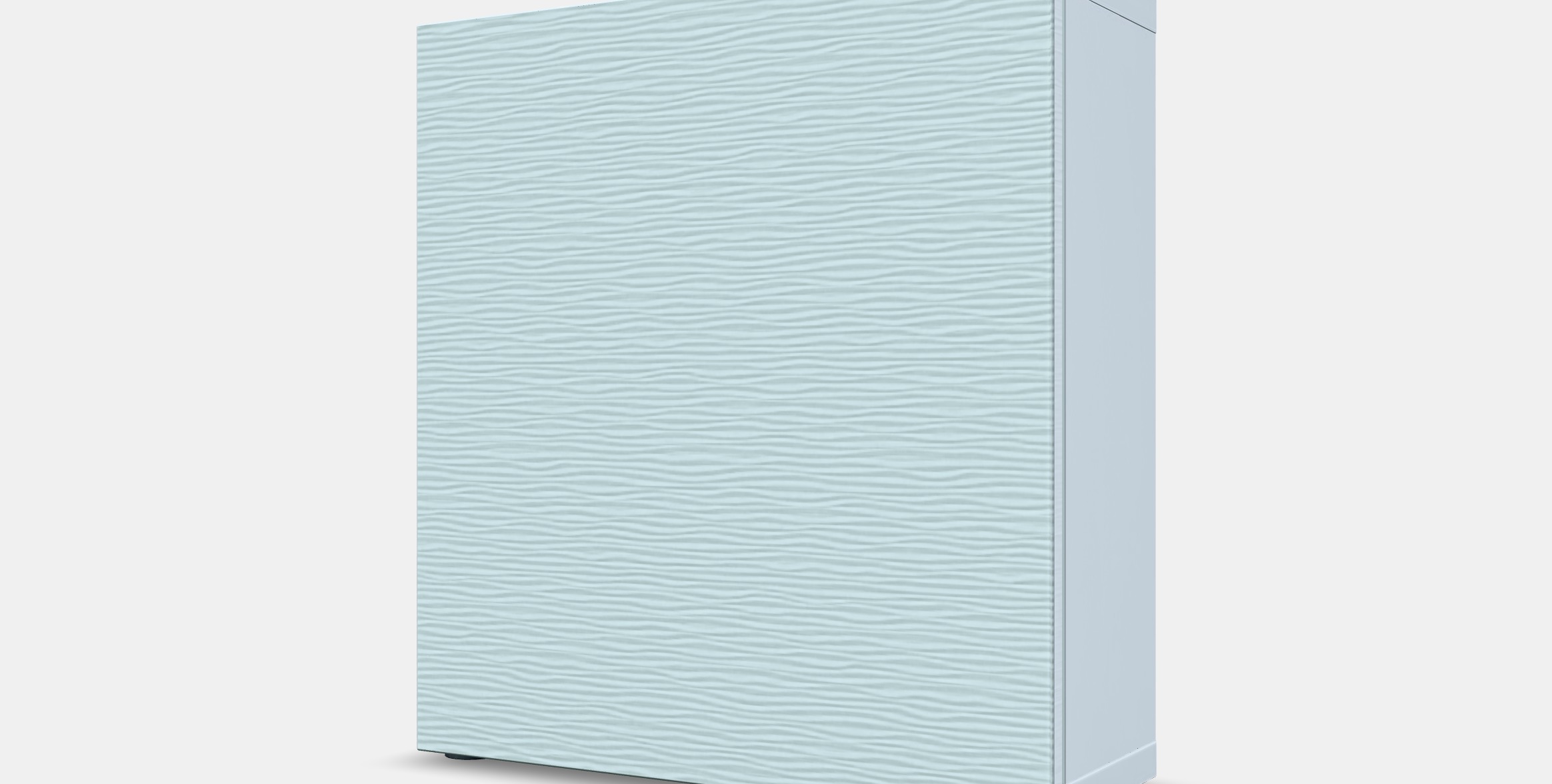 BESTA Shelf unit with door 53 Low-poly 3D model_13