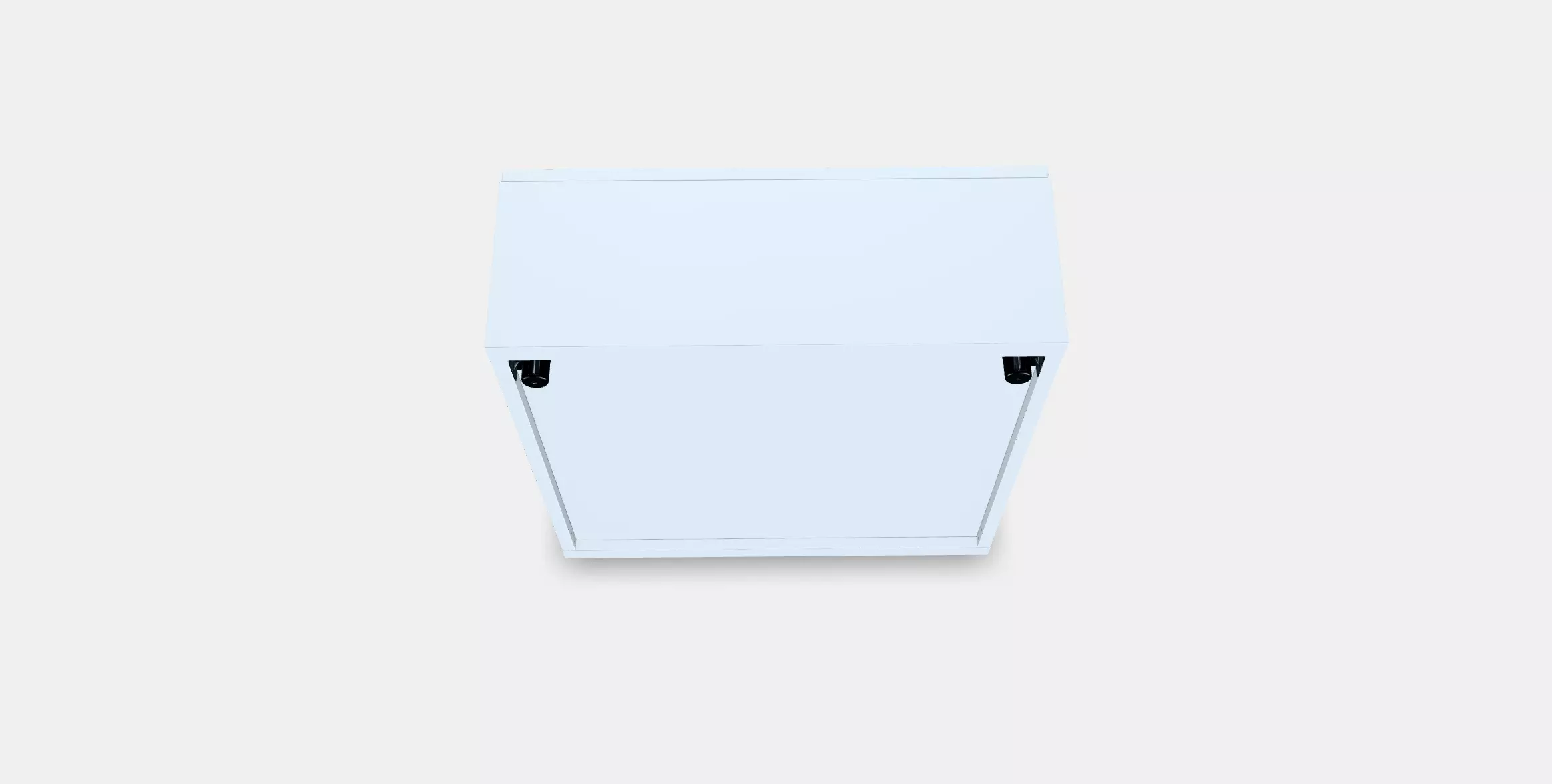 BESTA Shelf unit with door 53 Low-poly 3D model_0