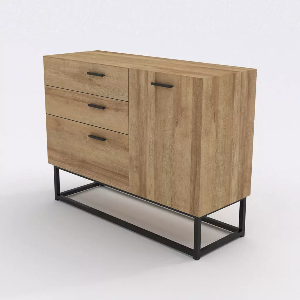 Commode Orkland Low-poly 3D model