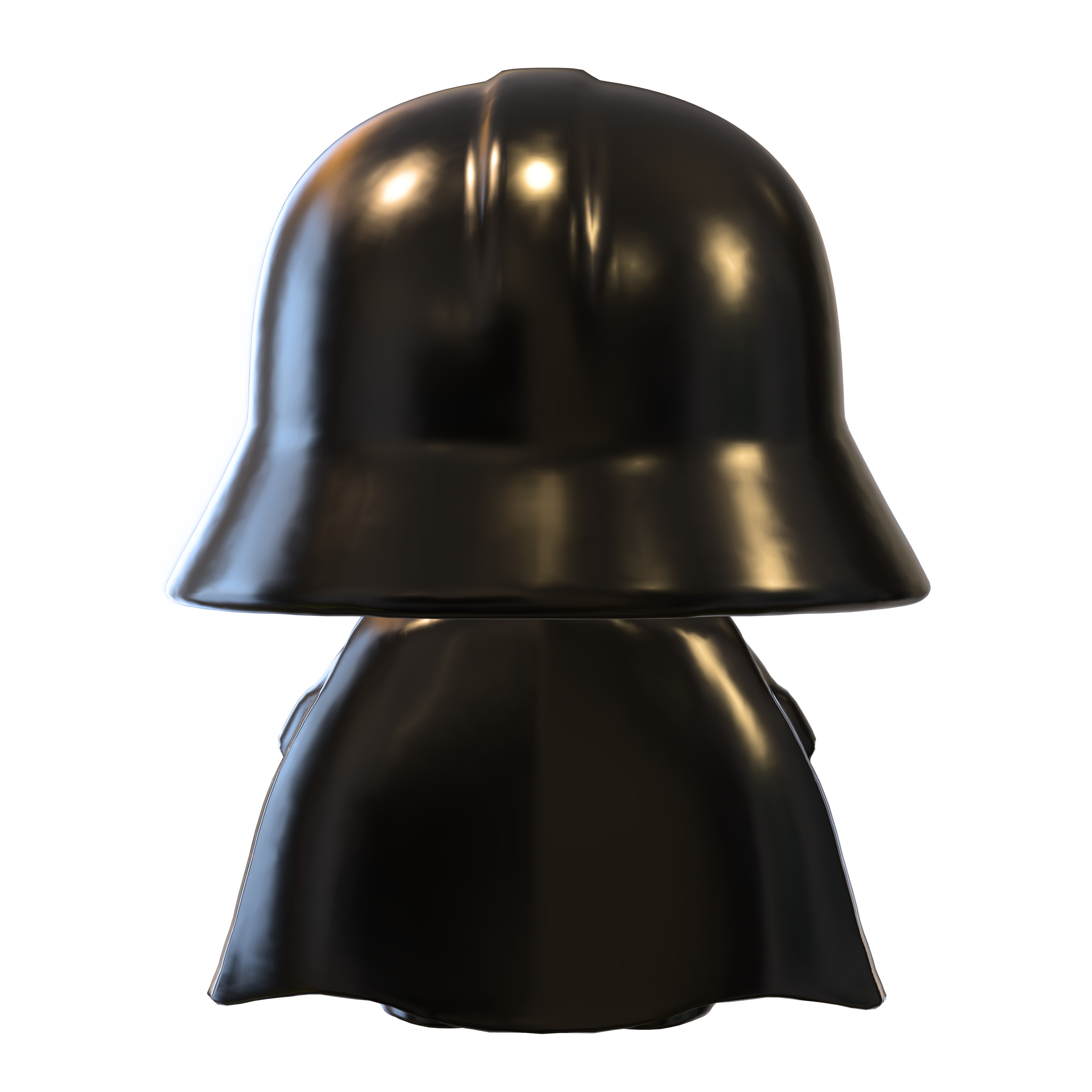 plushie Darth Vader Low-poly 3D model_2