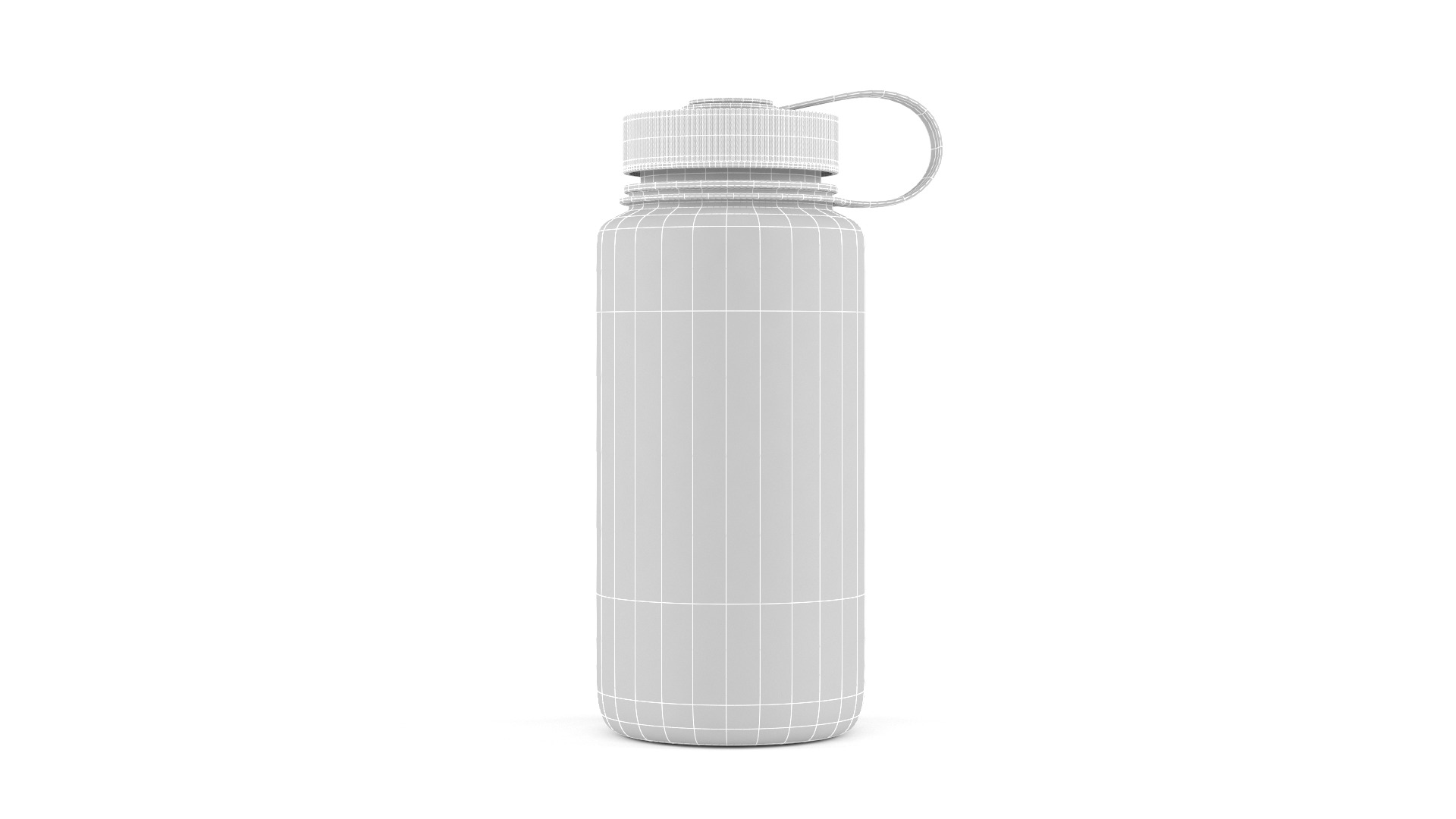 Water Bottle 3D model_6
