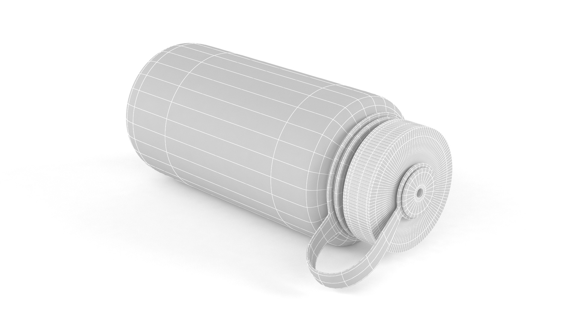 Water Bottle 3D model_9