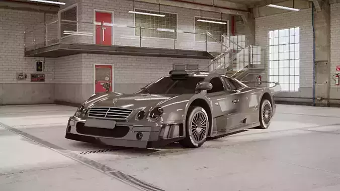 Mercedes clk GTR Strassenversion 1998 - Car Sport