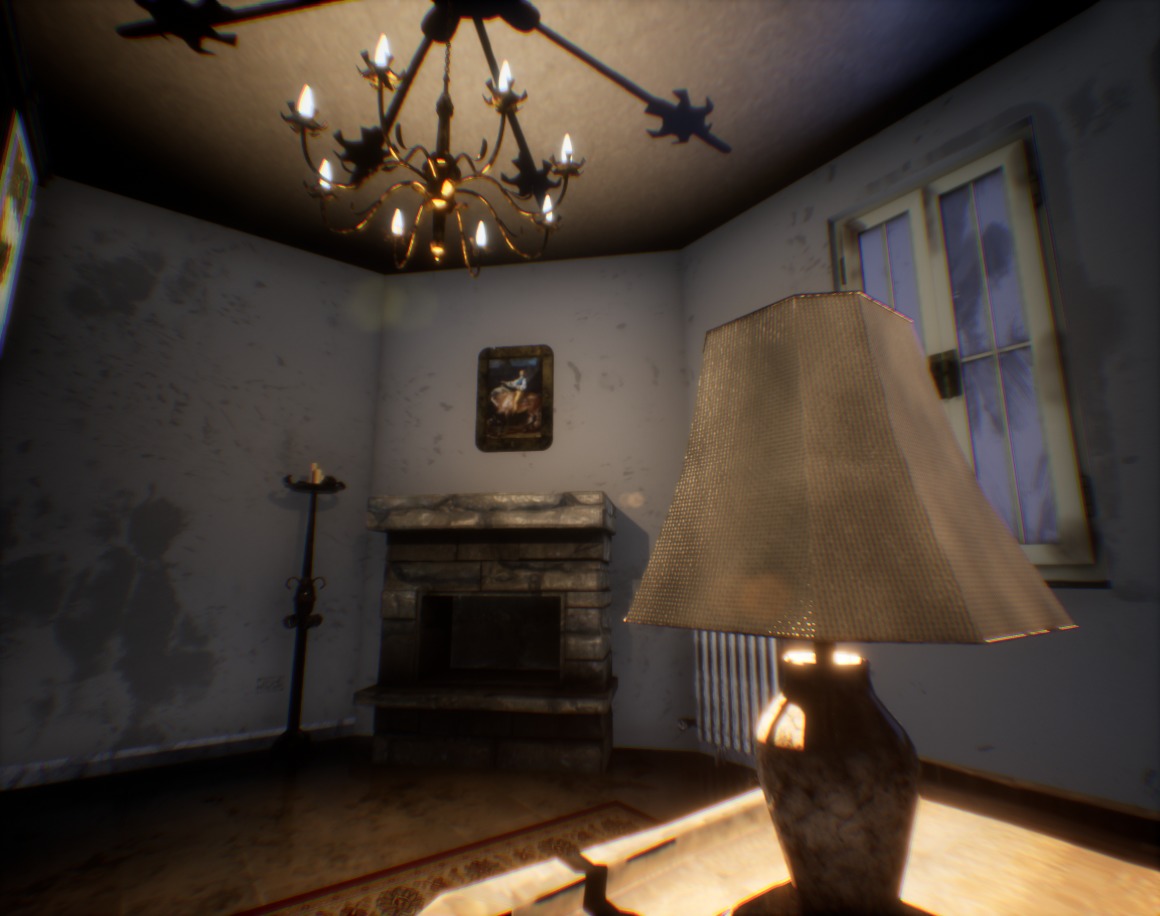 THE MANOR HAUNTED HOUSE PACK - RENEWED PACK Low-poly 3D model_12