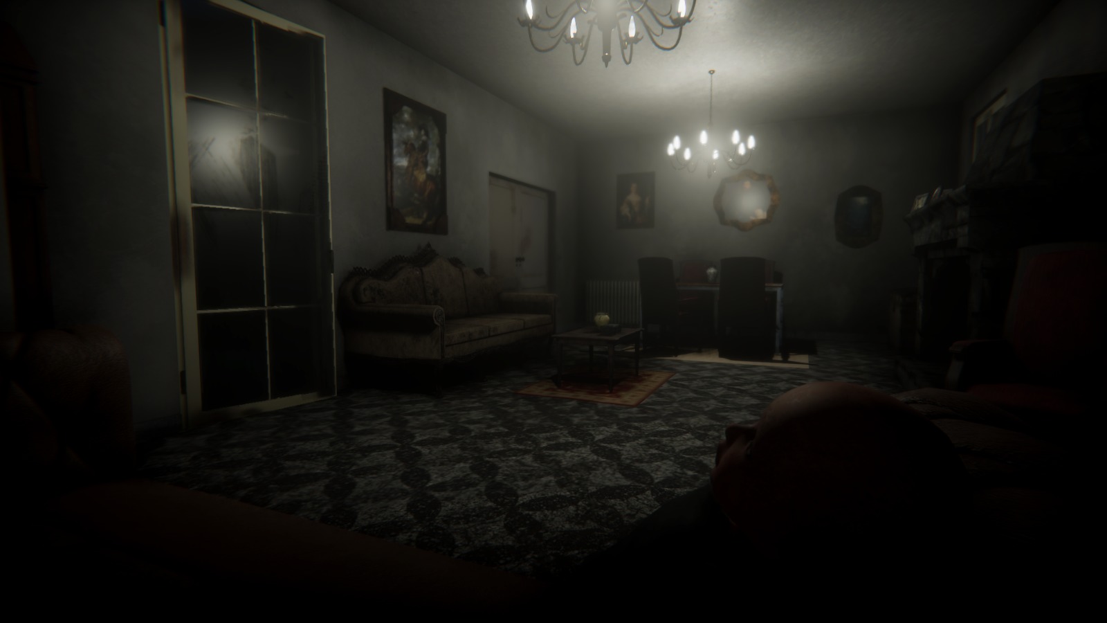 THE MANOR HAUNTED HOUSE PACK - RENEWED PACK Low-poly 3D model_11