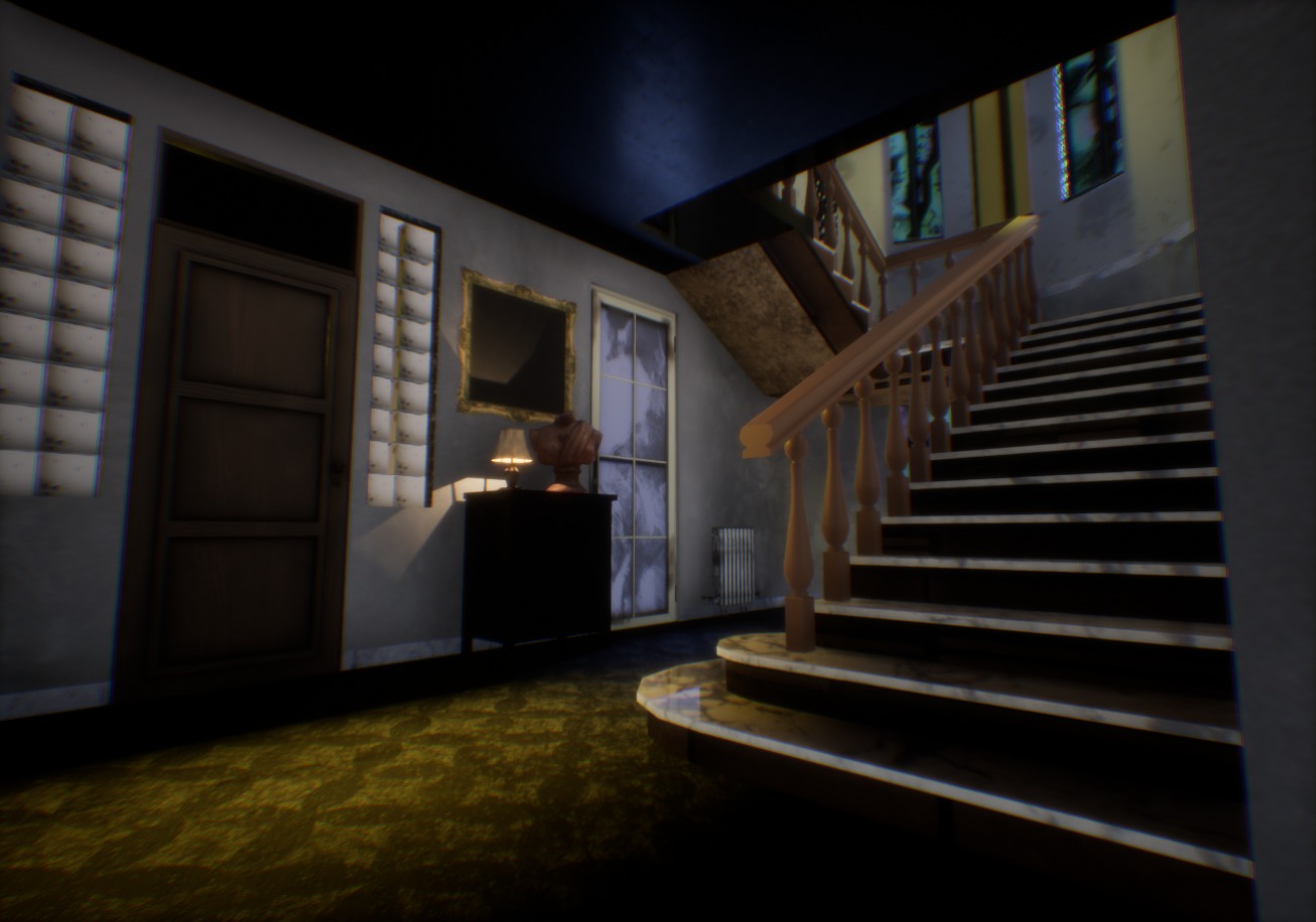 THE MANOR HAUNTED HOUSE PACK - RENEWED PACK Low-poly 3D model_15