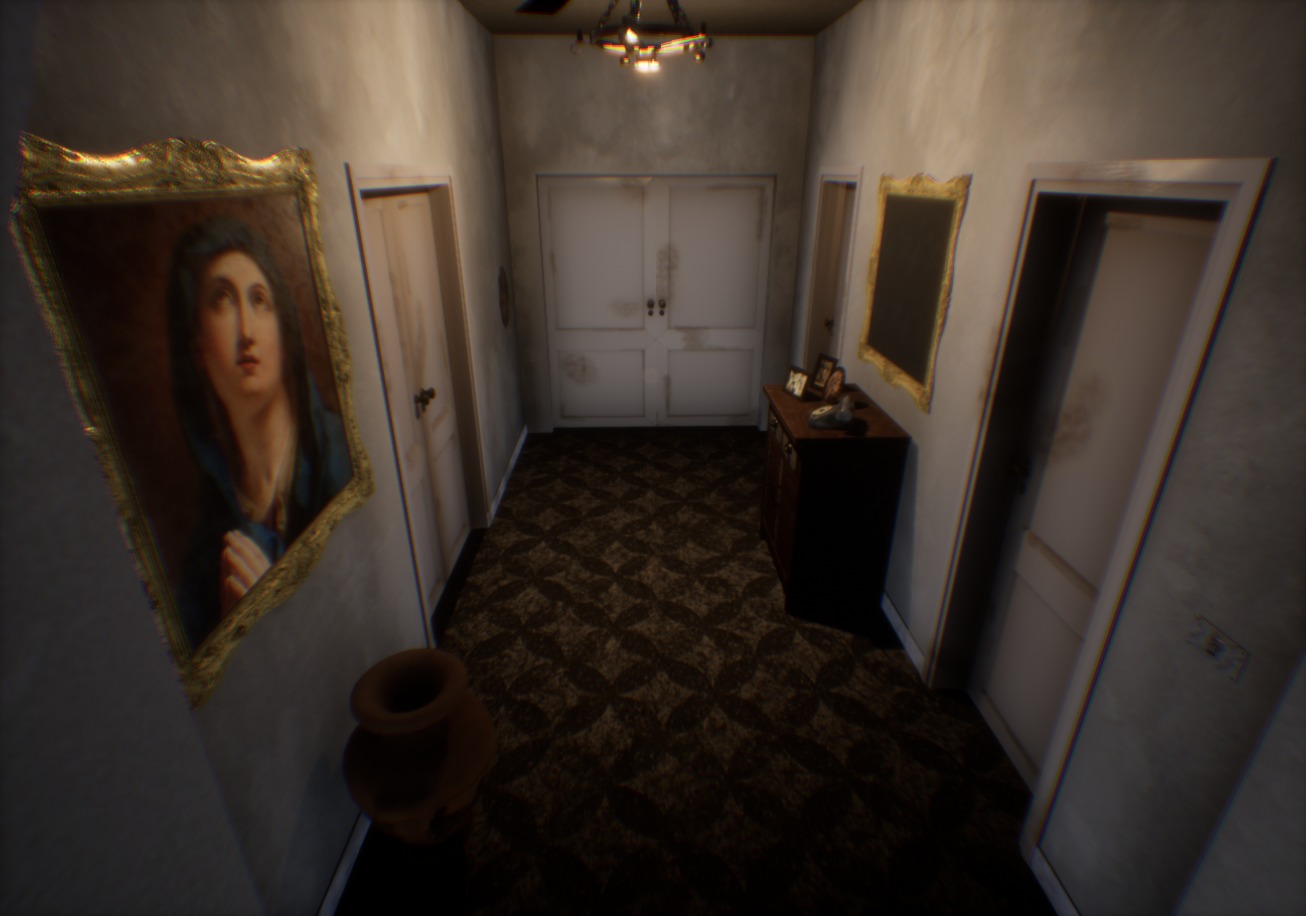 THE MANOR HAUNTED HOUSE PACK - RENEWED PACK Low-poly 3D model_20