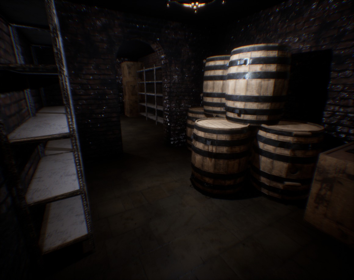 THE MANOR HAUNTED HOUSE PACK - RENEWED PACK Low-poly 3D model_29