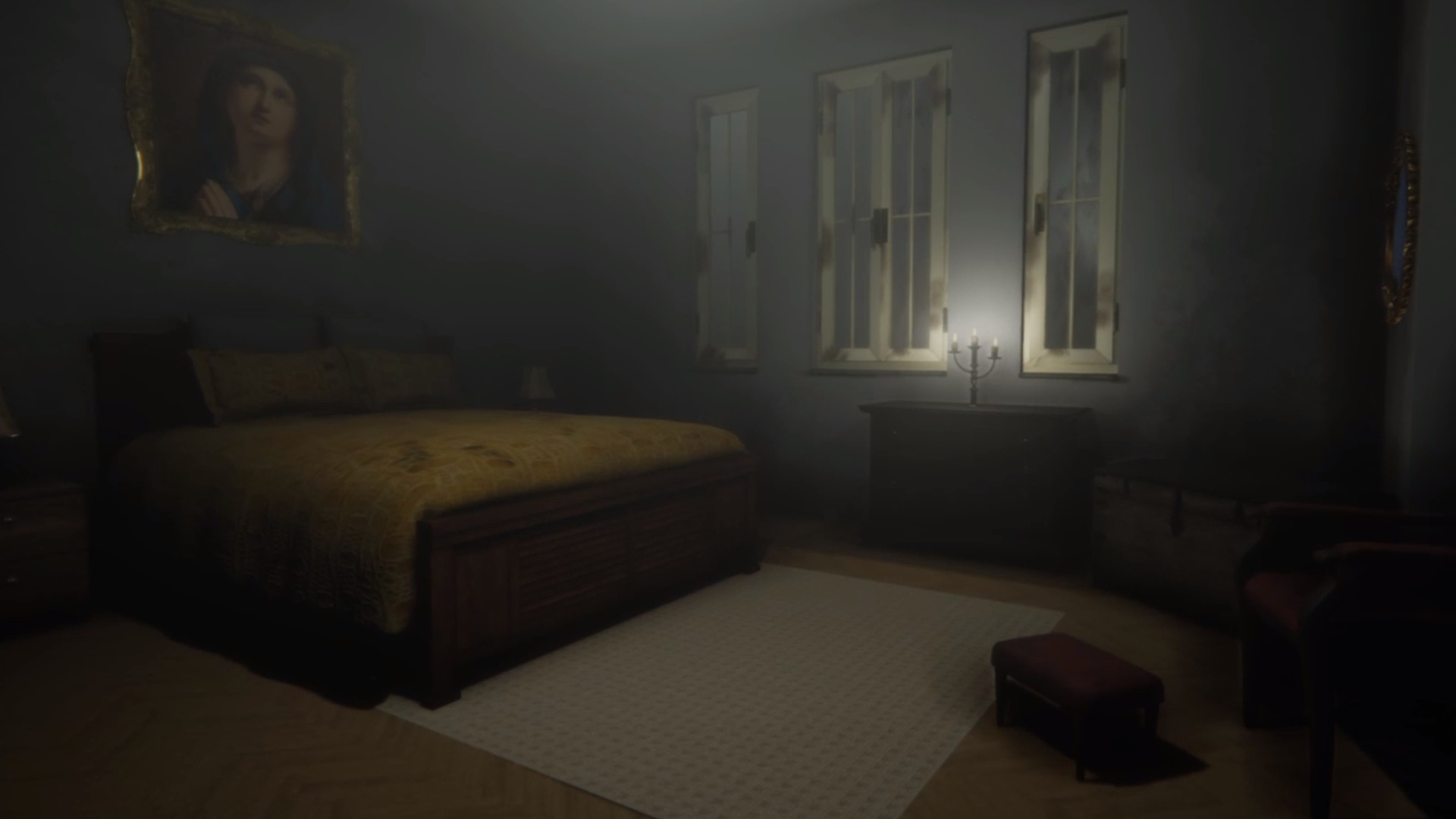 THE MANOR HAUNTED HOUSE PACK - RENEWED PACK Low-poly 3D model_13