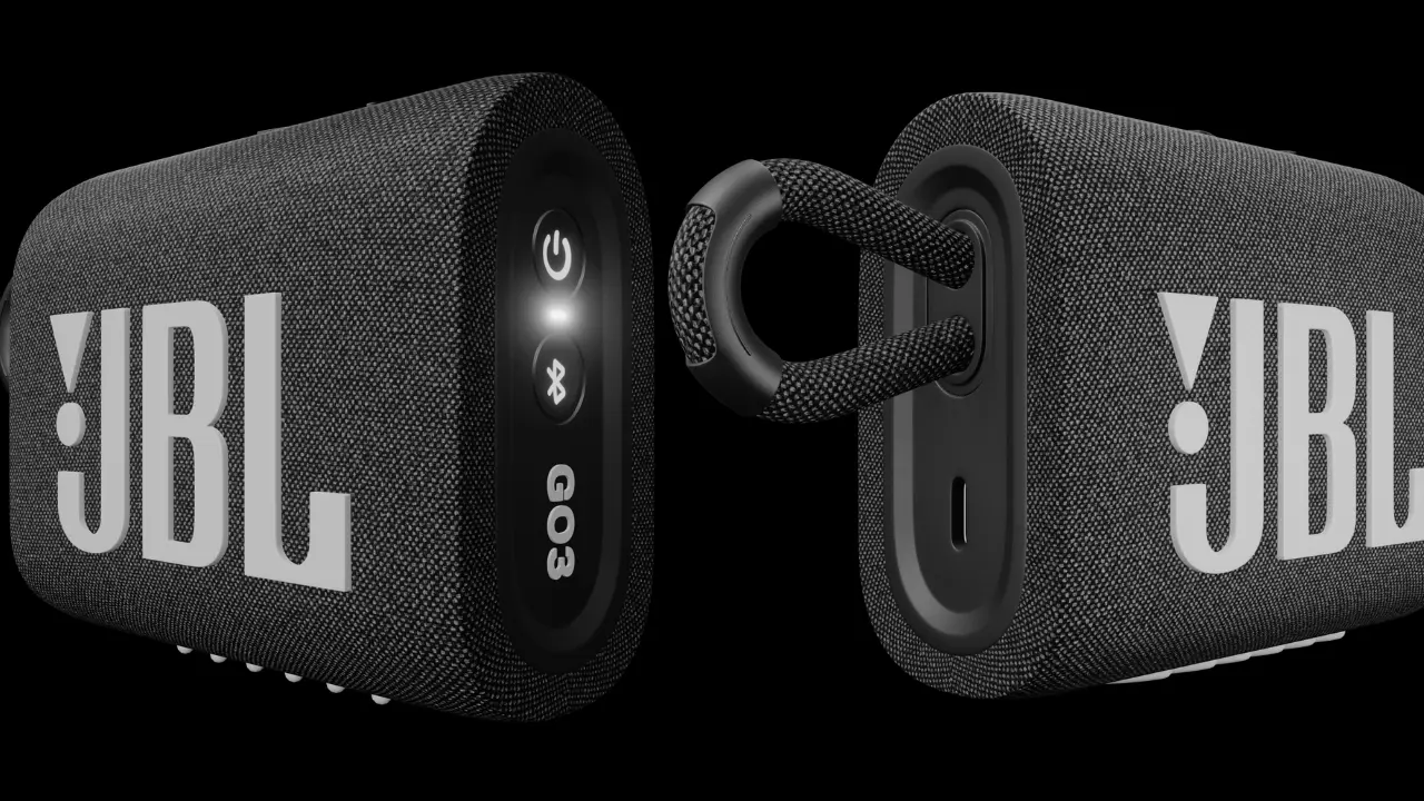 Speaker JBL GO3 - Tutorial Included 3D model