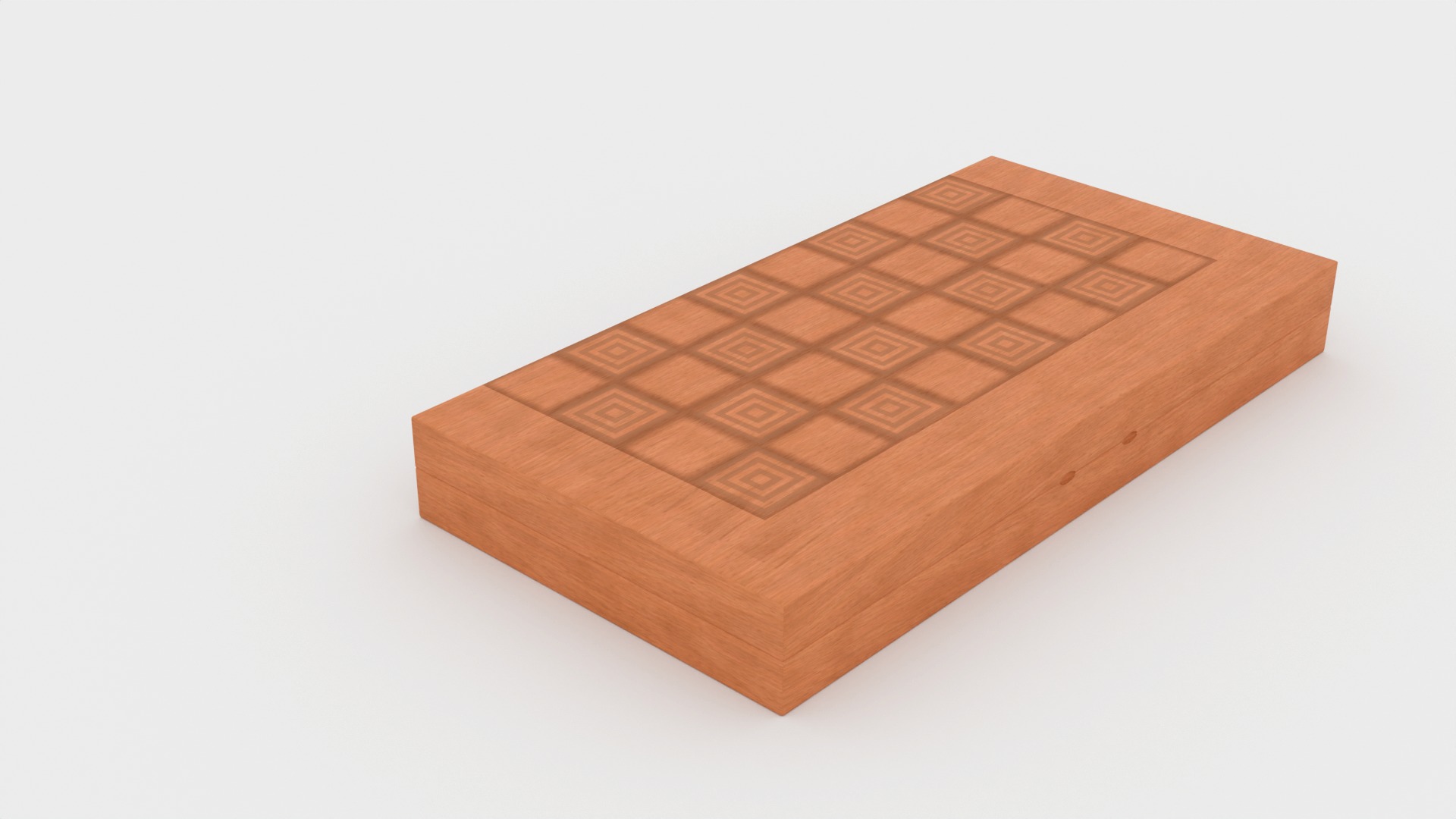 Backgammon Board Game PBR Low-poly 3D Model Low-poly 3D model_7
