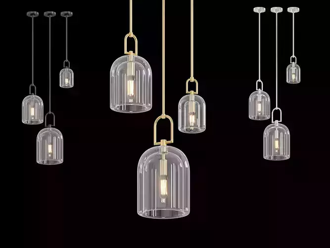 RH Botanist Cloche Pendant