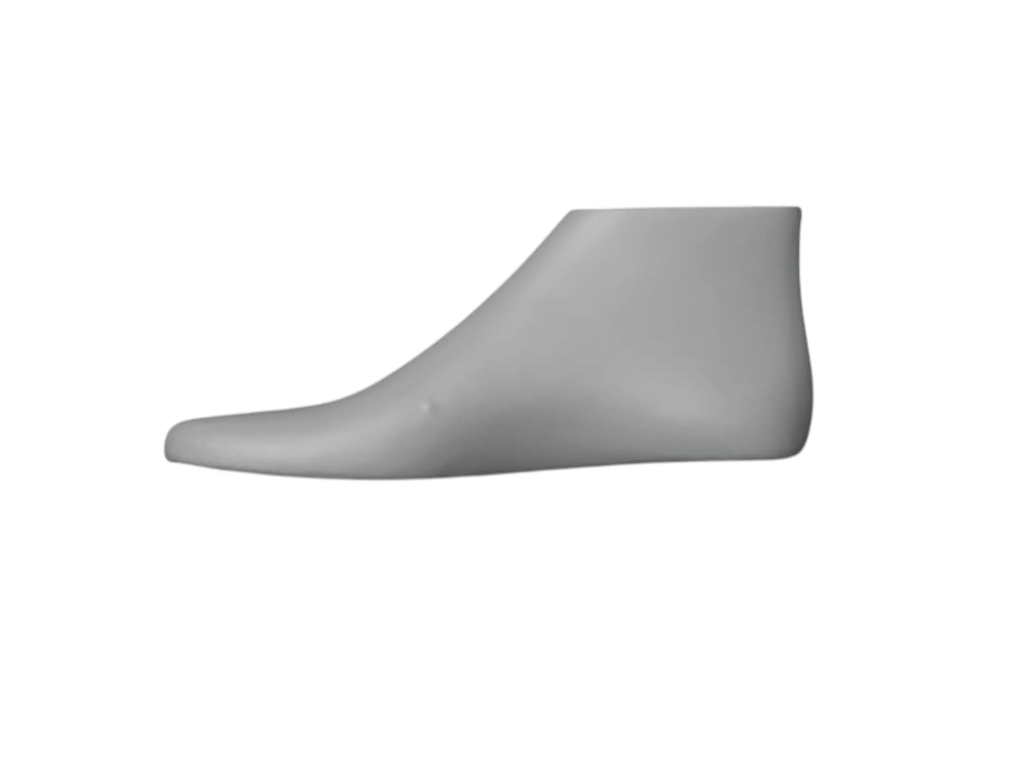 3D STL MEN 42 SIZE BOOT LAST 3D print model_2