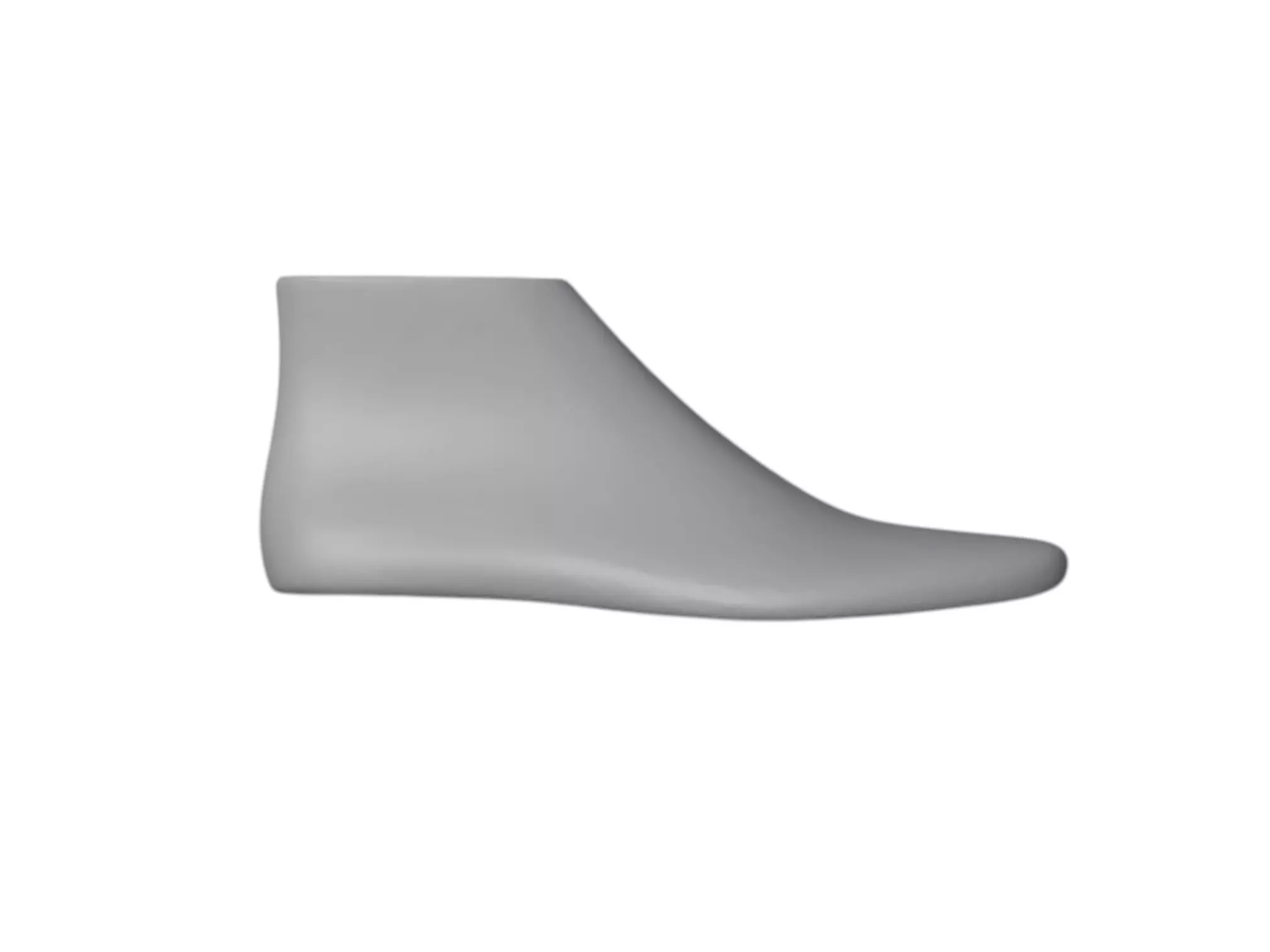 3D STL MEN 42 SIZE BOOT LAST 3D print model_0