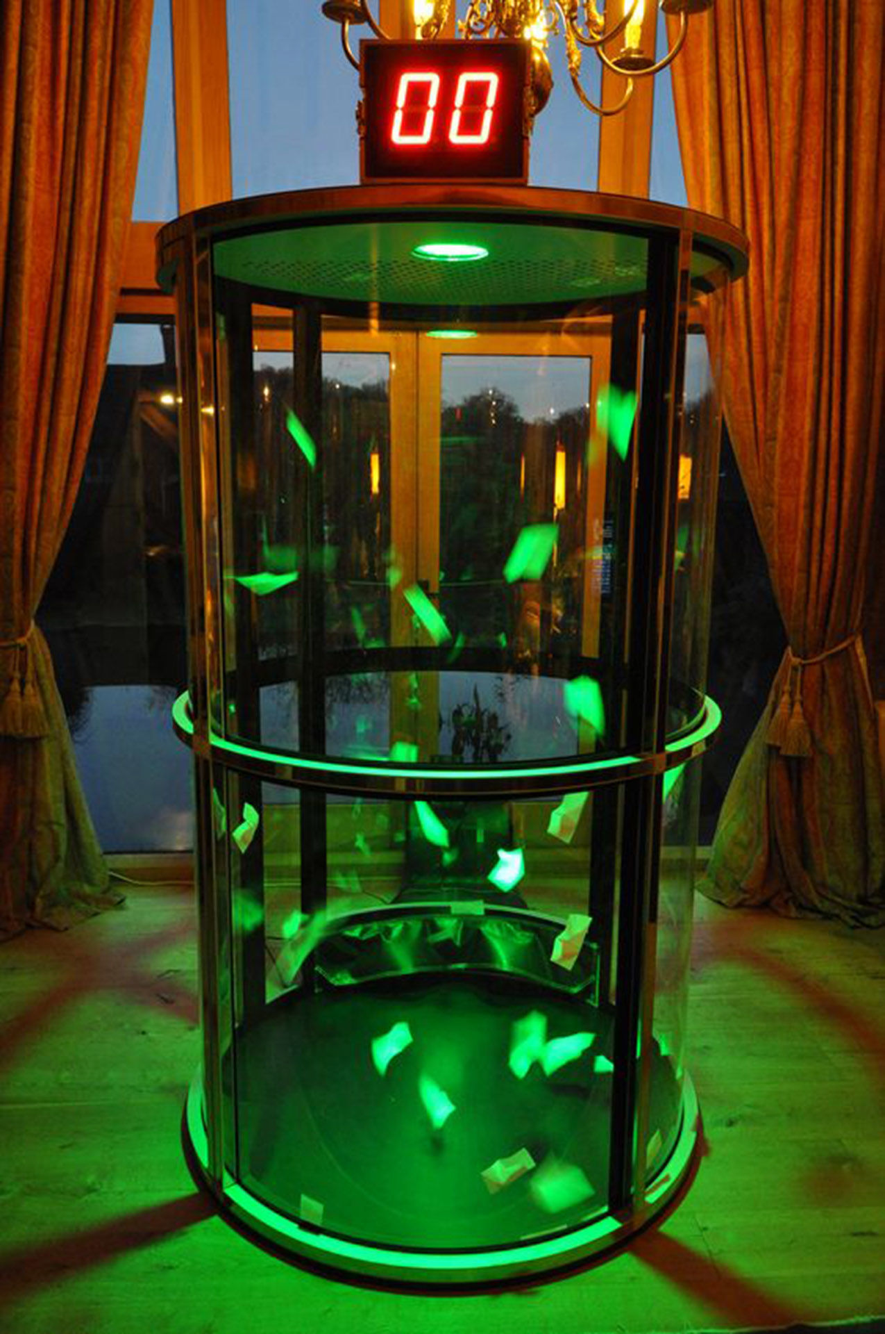 Cash Grabbing Machine - Cash Flow Booth    3D model_6