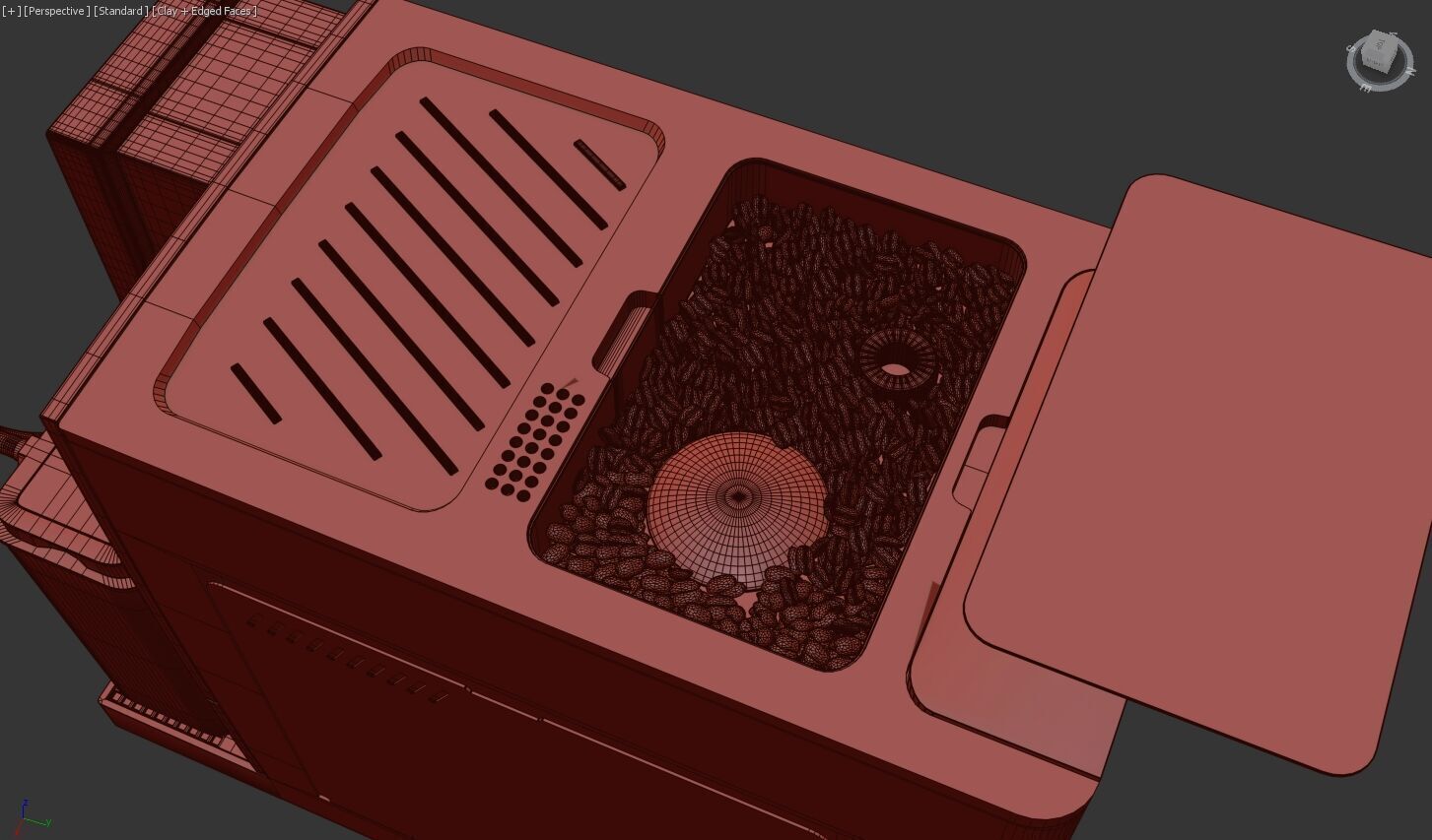 Tuvio TCM19AA Coffee machine 3D model_9