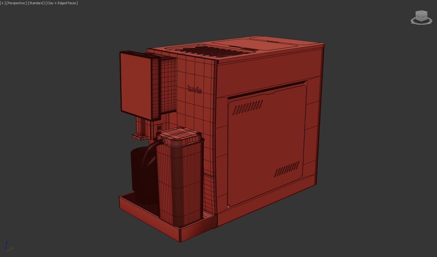 Tuvio TCM19AA Coffee machine 3D model_7