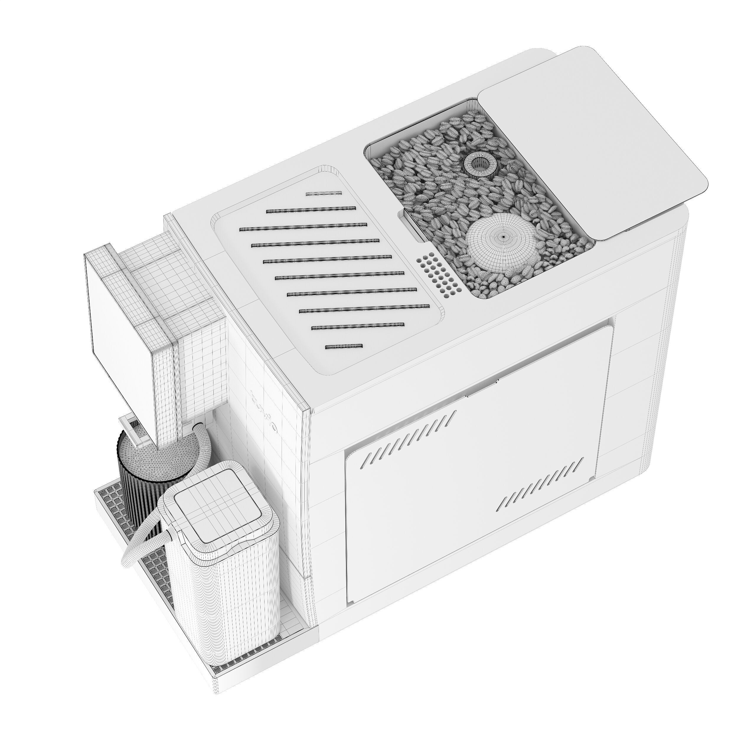 Tuvio TCM19AA Coffee machine 3D model_6