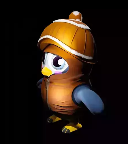 Penguin Low Poly