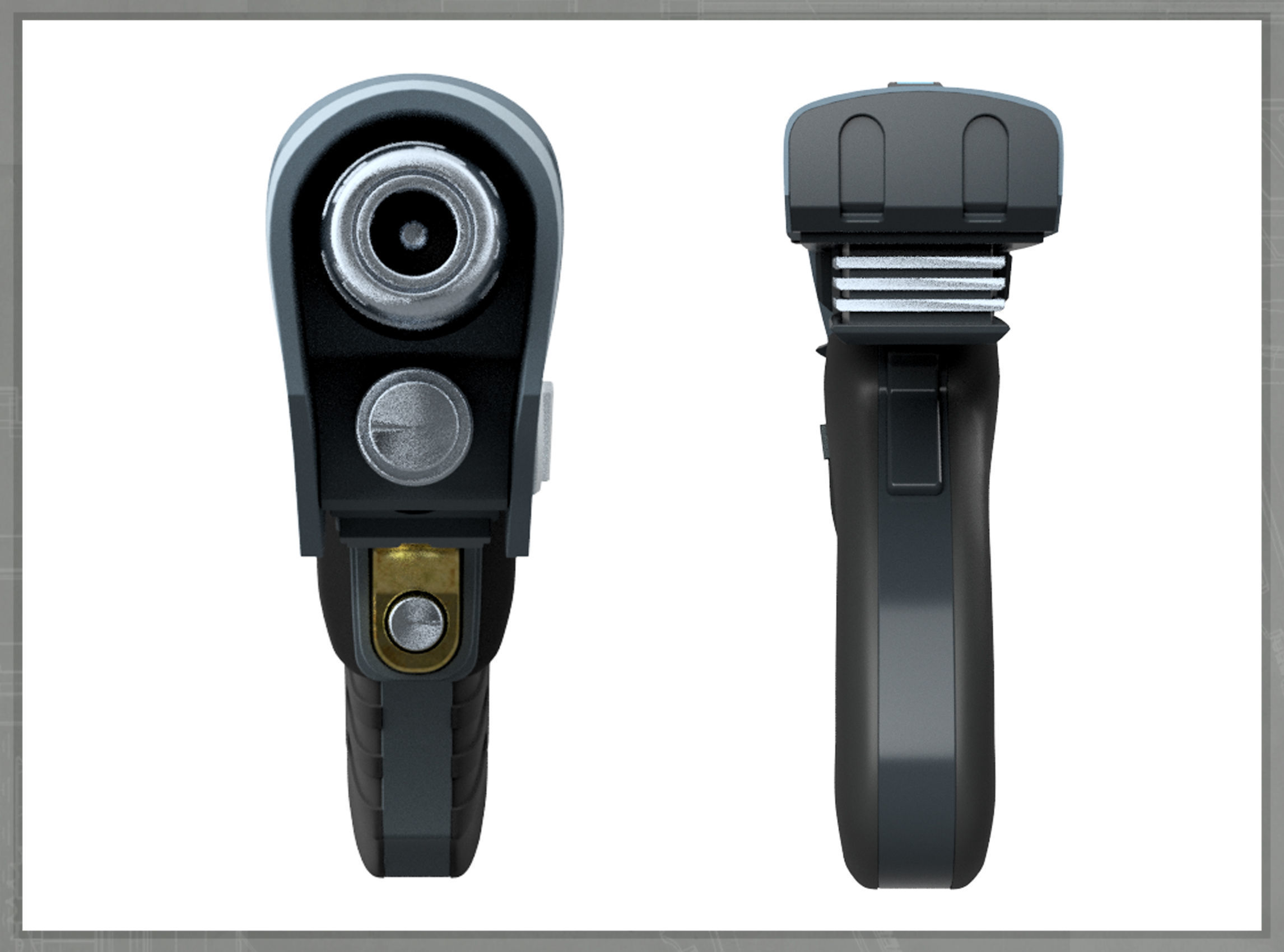 Enterprise Phaser Re-Imagined 3D print model_2