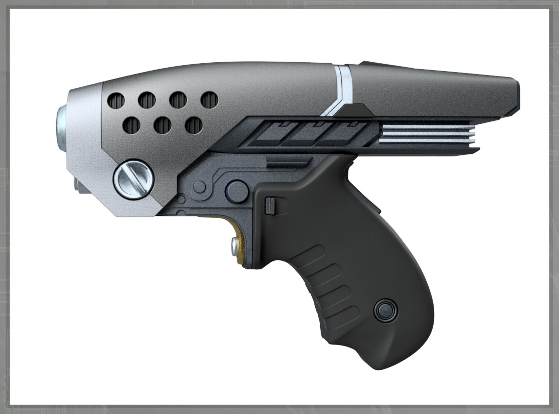 Enterprise Phaser Re-Imagined 3D print model_3