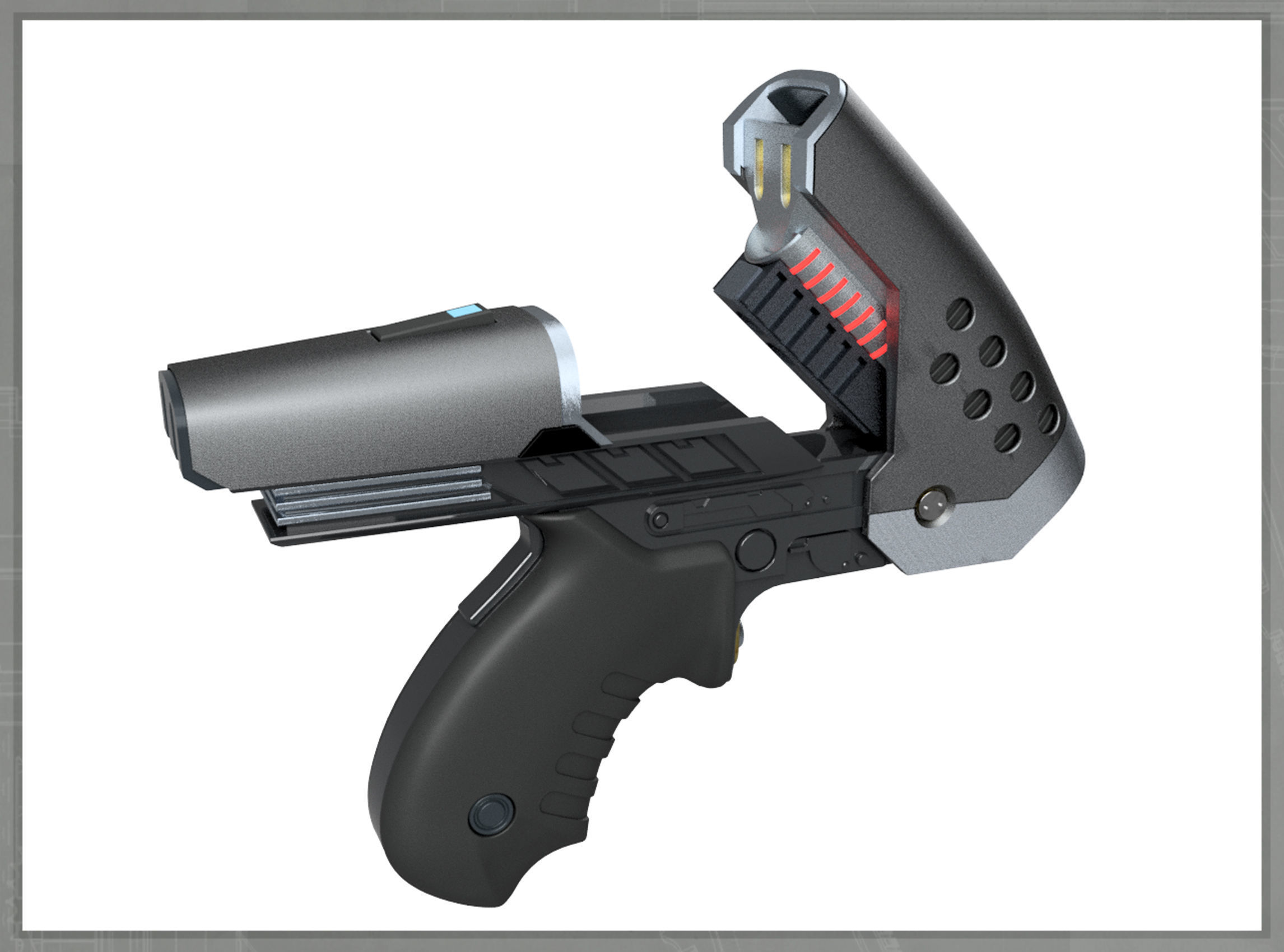Enterprise Phaser Re-Imagined 3D print model_7
