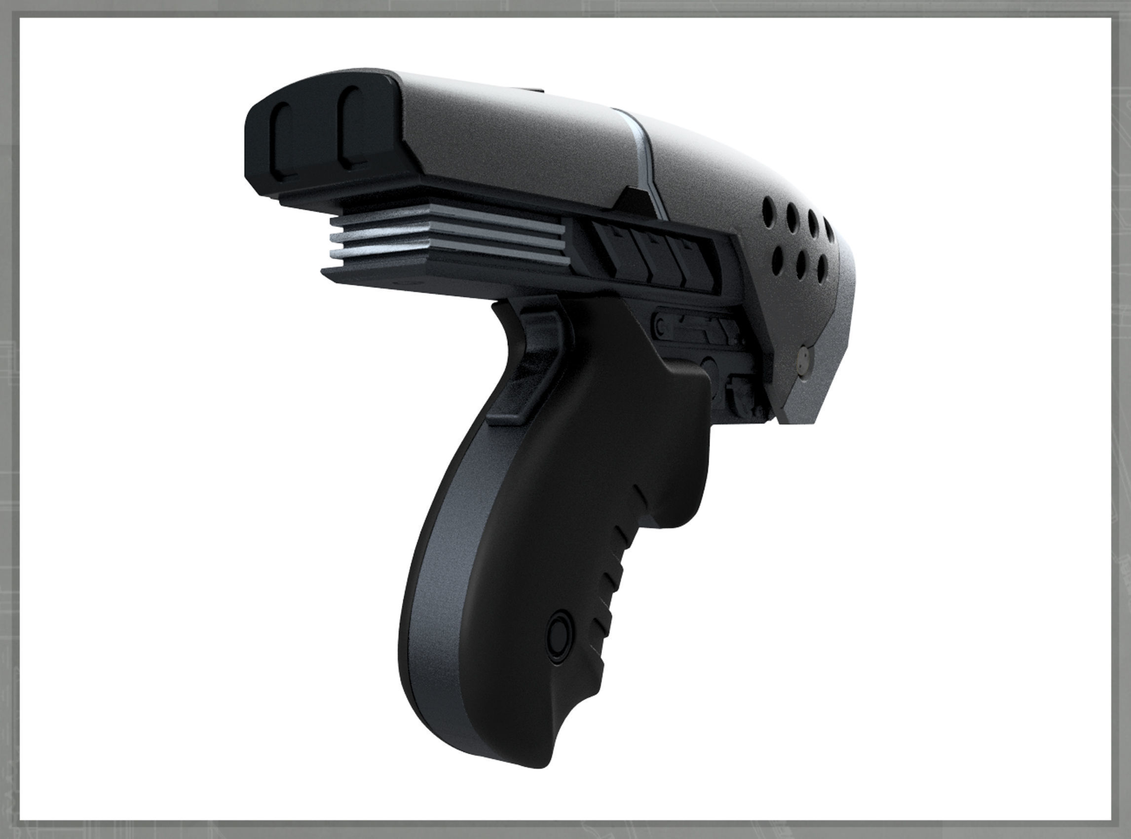 Enterprise Phaser Re-Imagined 3D print model_6