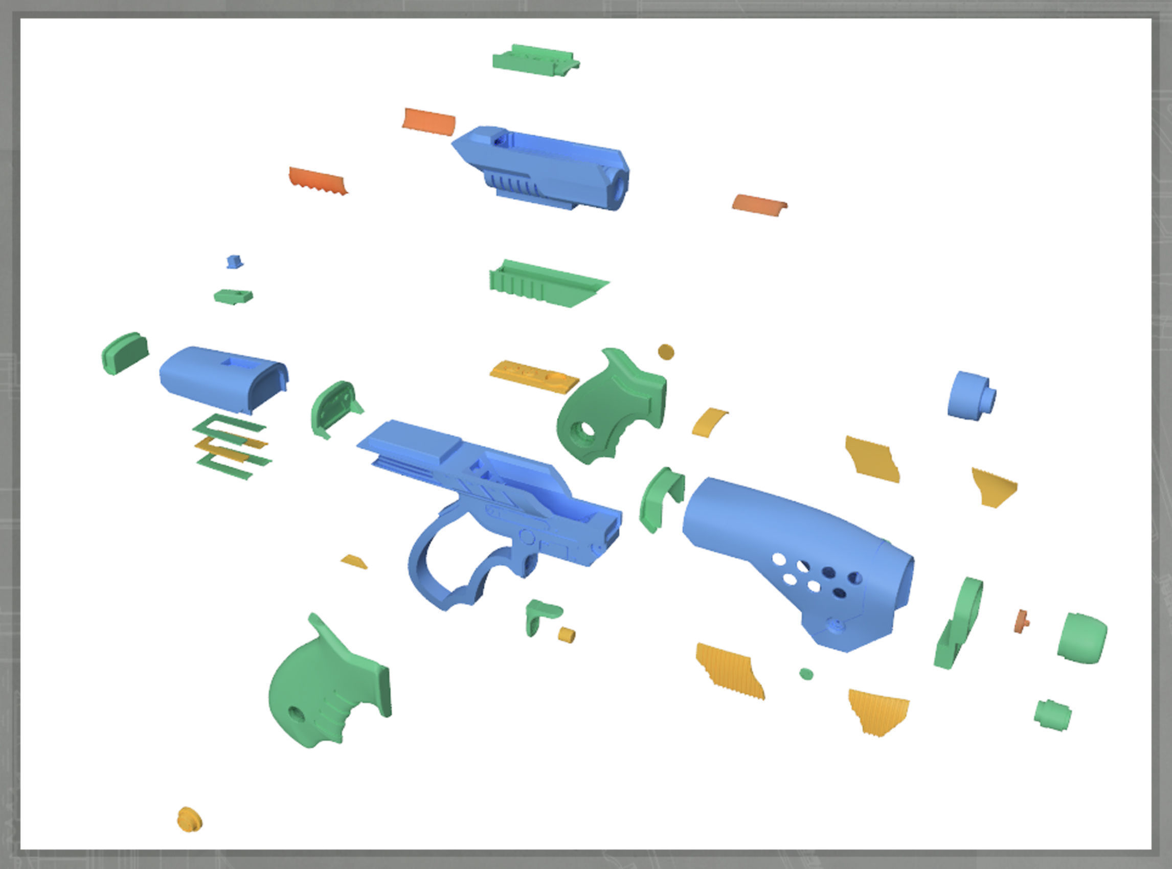 Enterprise Phaser Re-Imagined 3D print model_12