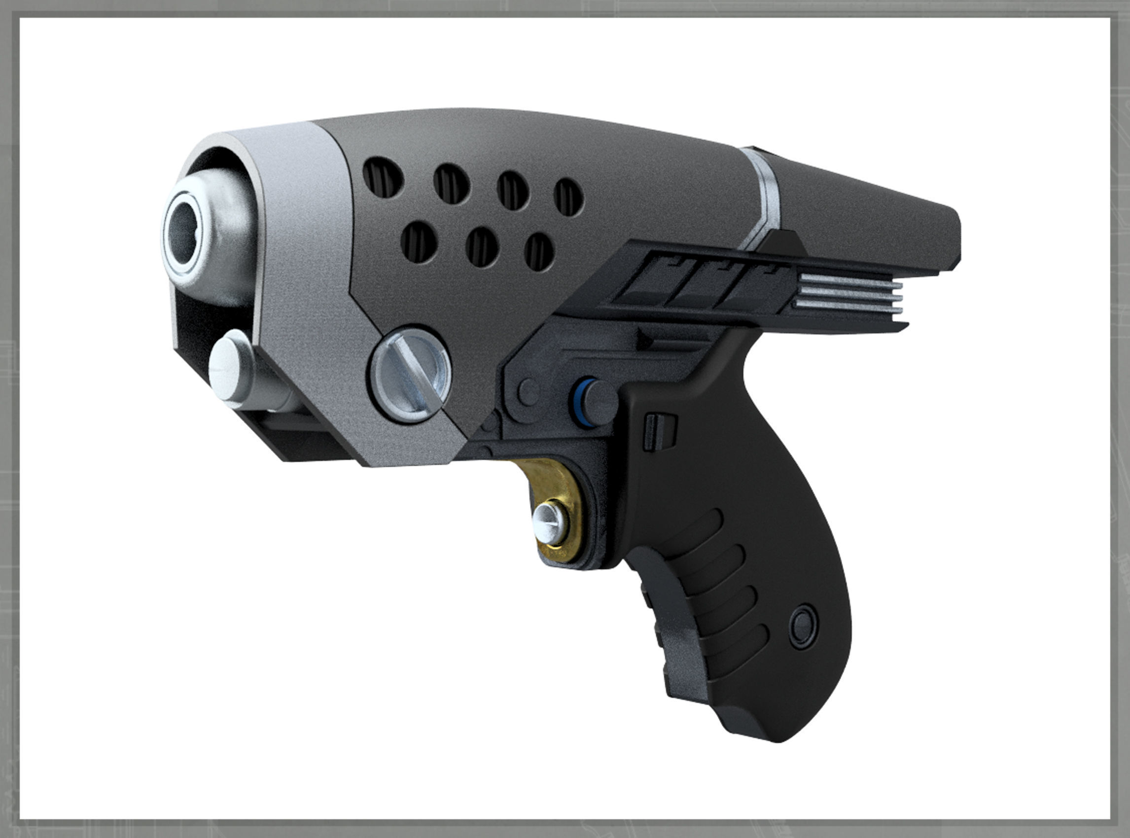 Enterprise Phaser Re-Imagined 3D print model_8