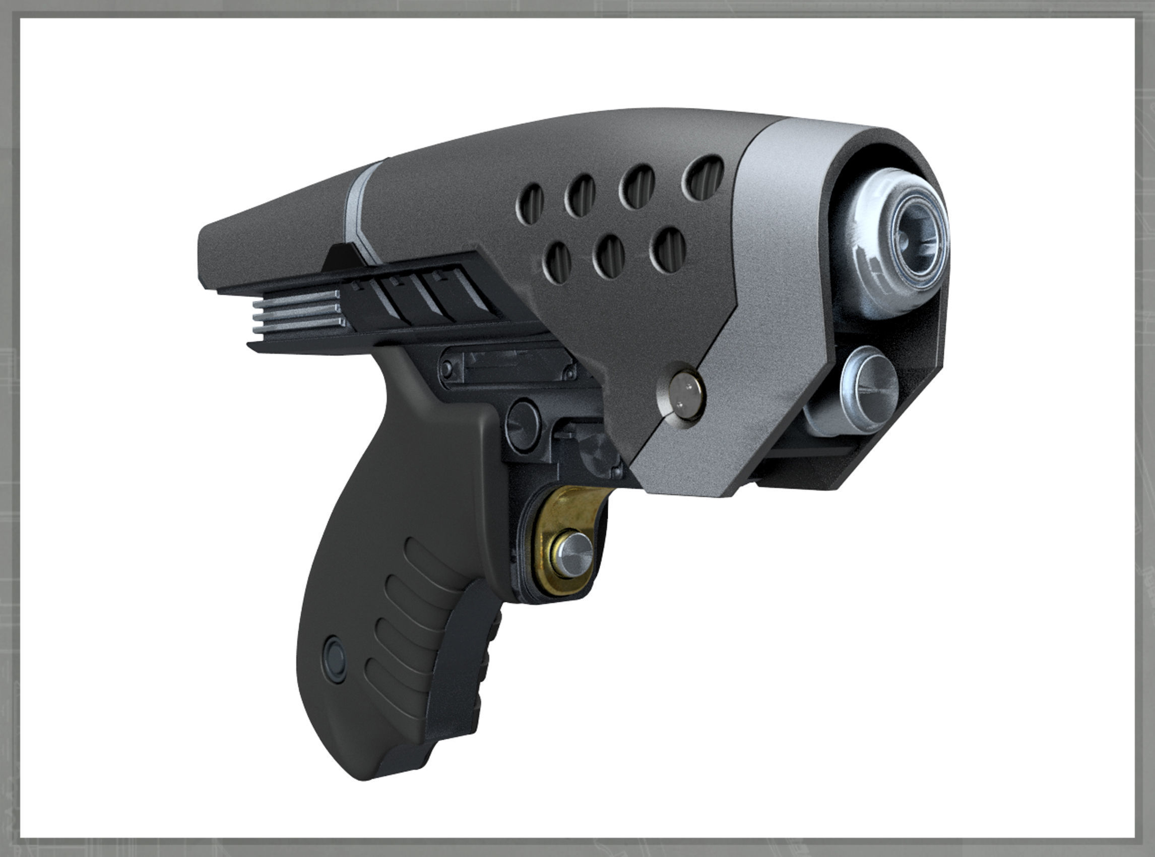 Enterprise Phaser Re-Imagined 3D print model_5