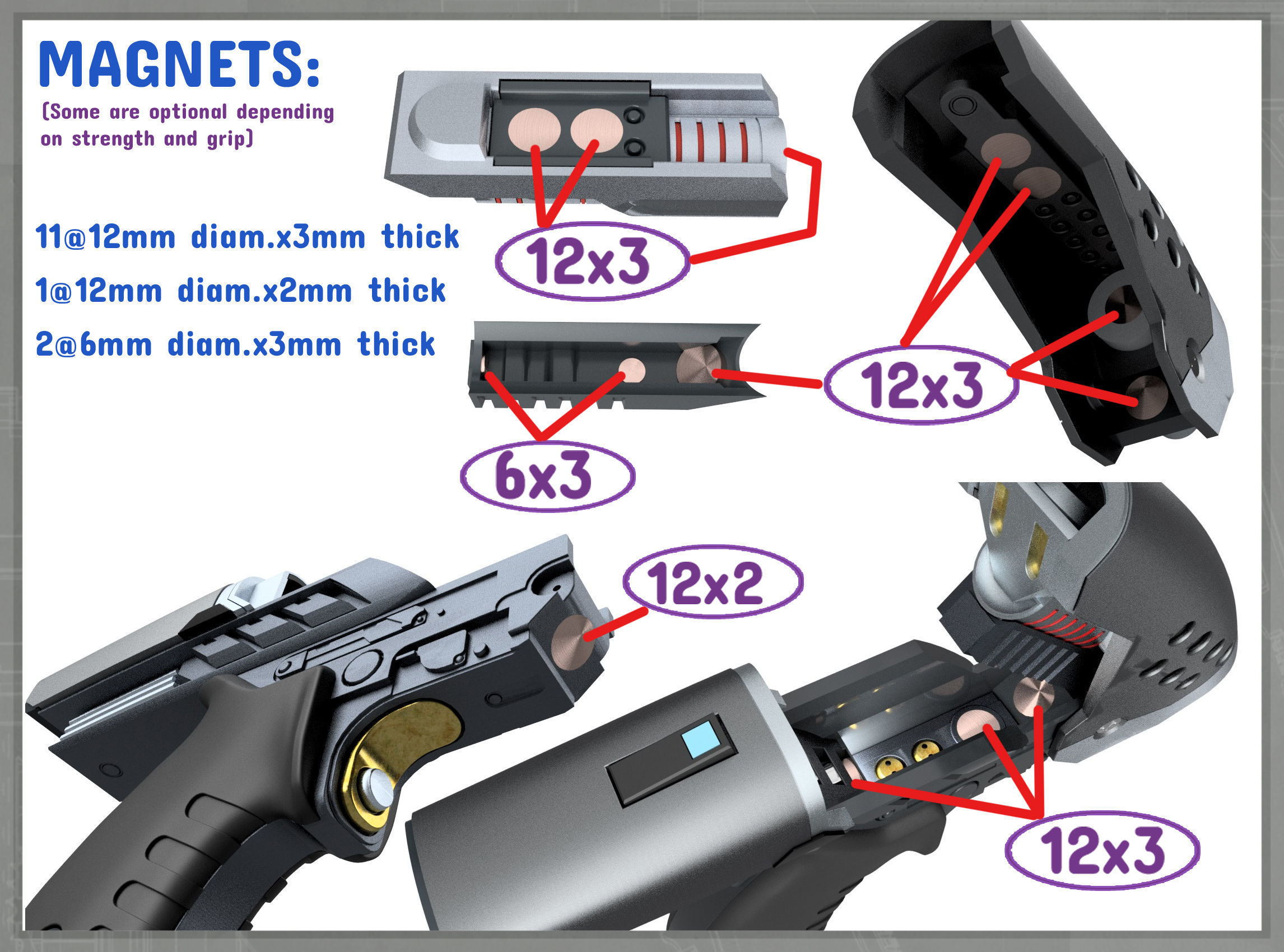 Enterprise Phaser Re-Imagined 3D print model_19