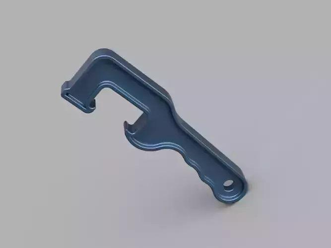 Paint Can Opener 3D print model