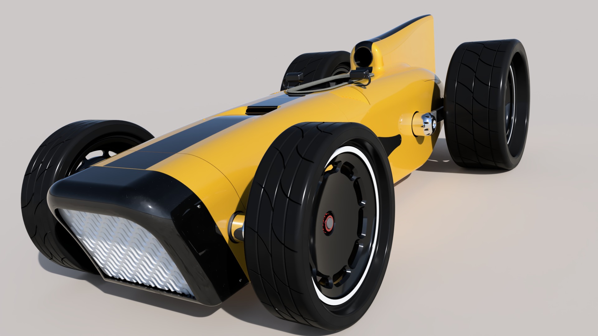 sportcar 3D model_4