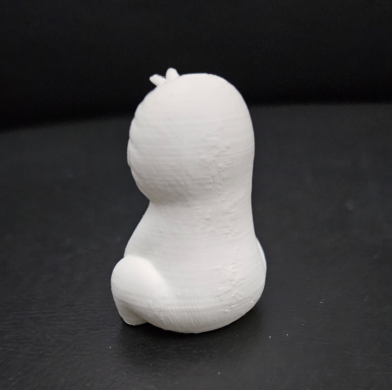 Cartoon Sitting Sloth 3D print model_8