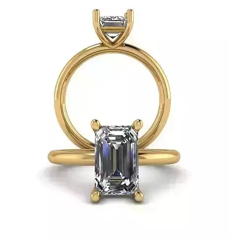 Solitaire ring Model 6606