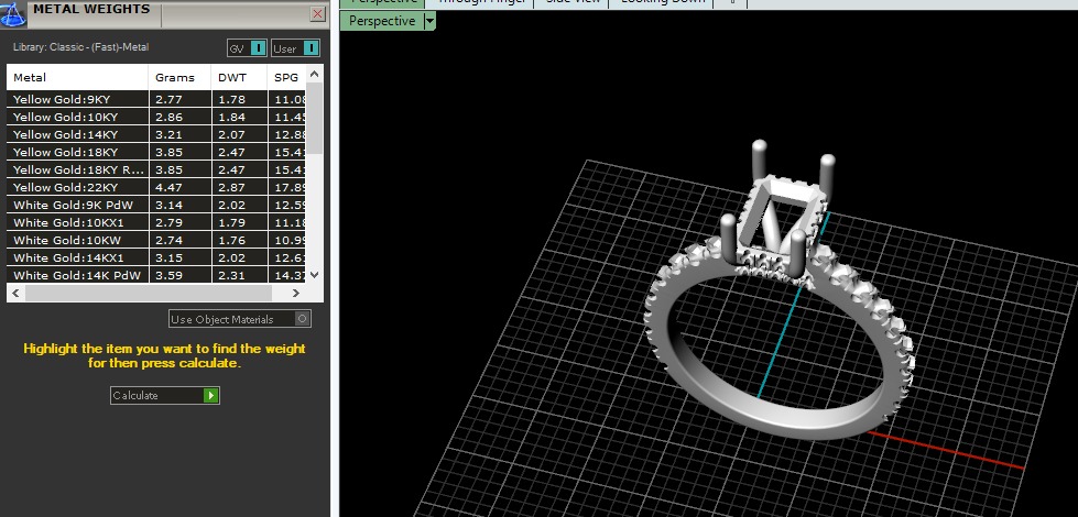 Solitaire ring Model 6604 3D print model_6