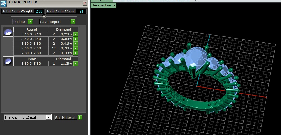 Ring Model 6602 3D print model_7