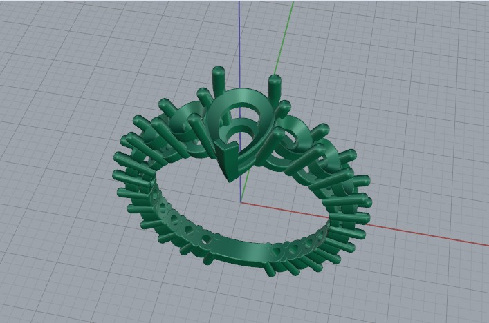 Ring Model 6602 3D print model_2