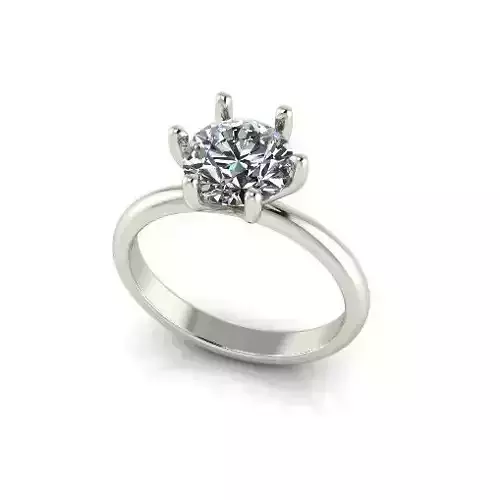 Solitaire ring Model 6600