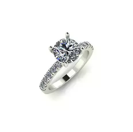 Solitaire ring Model 6591
